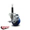 Service Caster 3'' Blue Poly Swivel 3/4'' Expanding Stem Caster with Brake SCC-EX20S314-PPUB-BLUE-TLB-34 - alternate 4